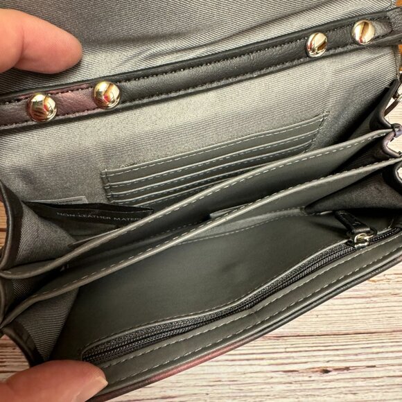 ALFANI Bangle Wallet on a String Crossbody – Autumn Brown - Picture 3 of 3